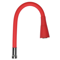 Силиконовый излив для смесителя SPS-02 RED (ZX3042)